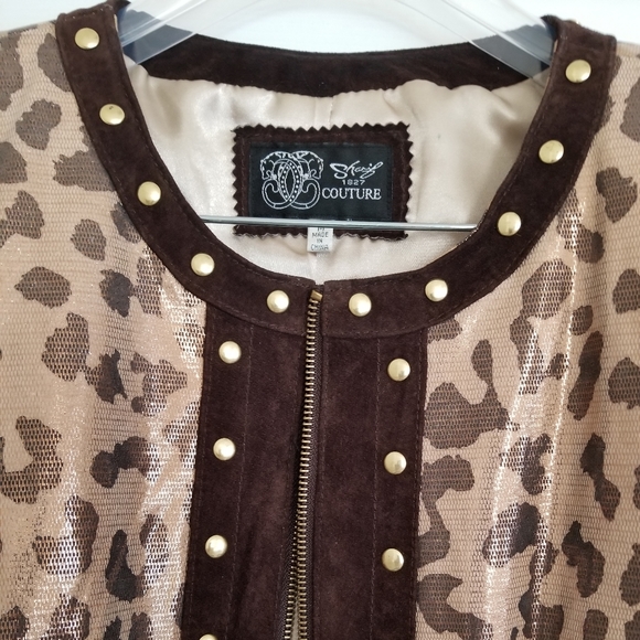 SHARIF 1827 Couture Suede  Leather Jacket - Picture 2 of 4